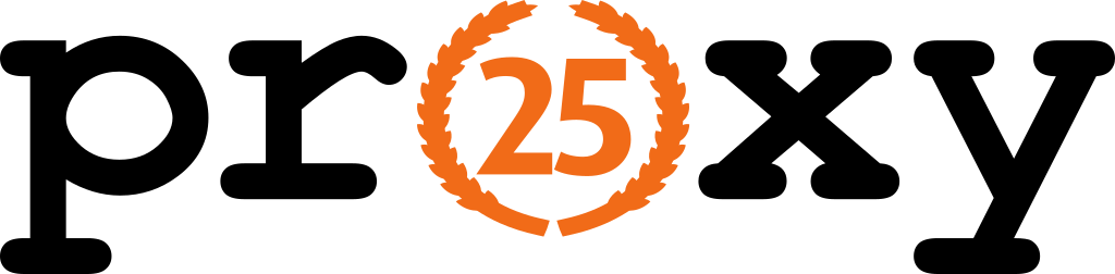 Logo Proxy 25 jaar